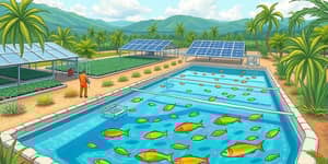 Piscicultura Sustentável: Cultivando Lucros e Preservando Recursos