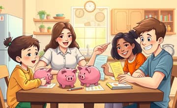 Cómo enseñar educación financiera desde casa